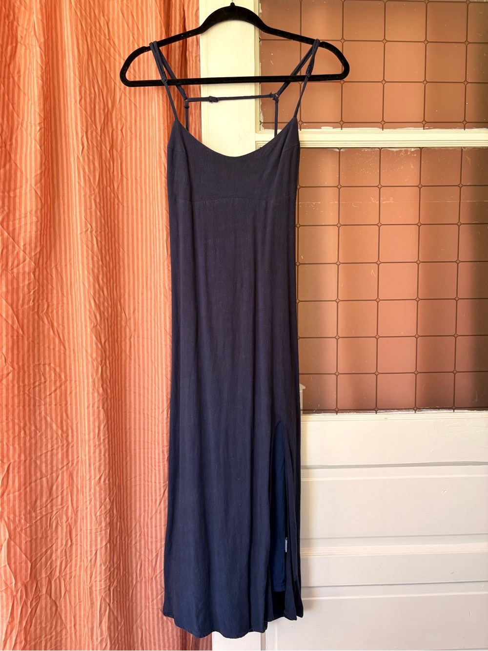 Kendall and Kylie Linen Modi Dress - S